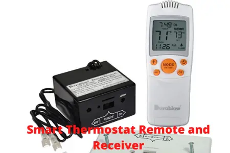 smart thermostat remote control and receiver