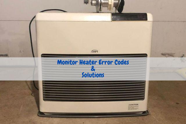 monitor heater error codes