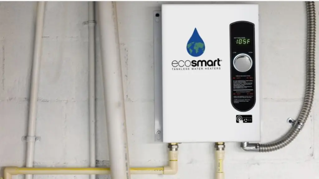 EcoSmart water heater won't turn on