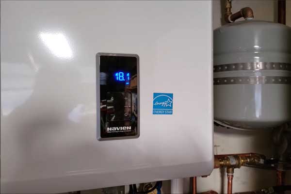 navien tankless water heater goes cold