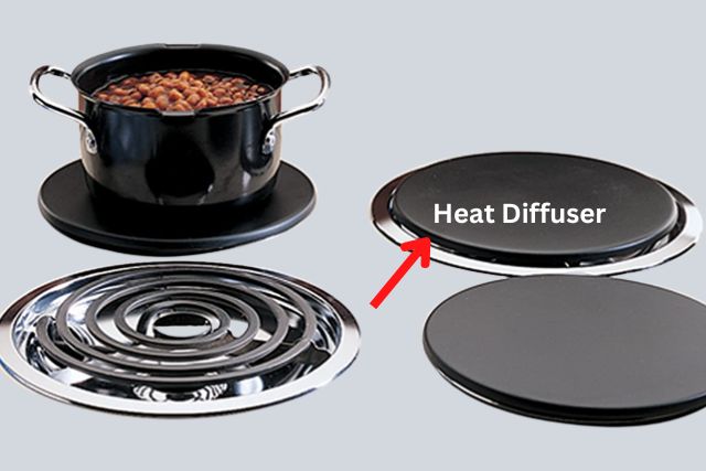 use a heat diffuser while cooking