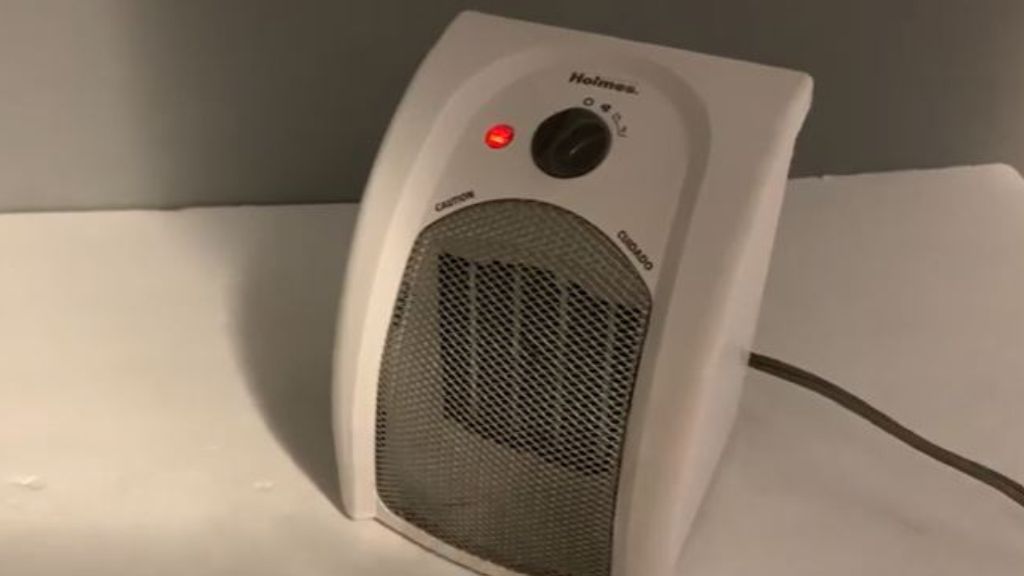 space heater is not getting hot