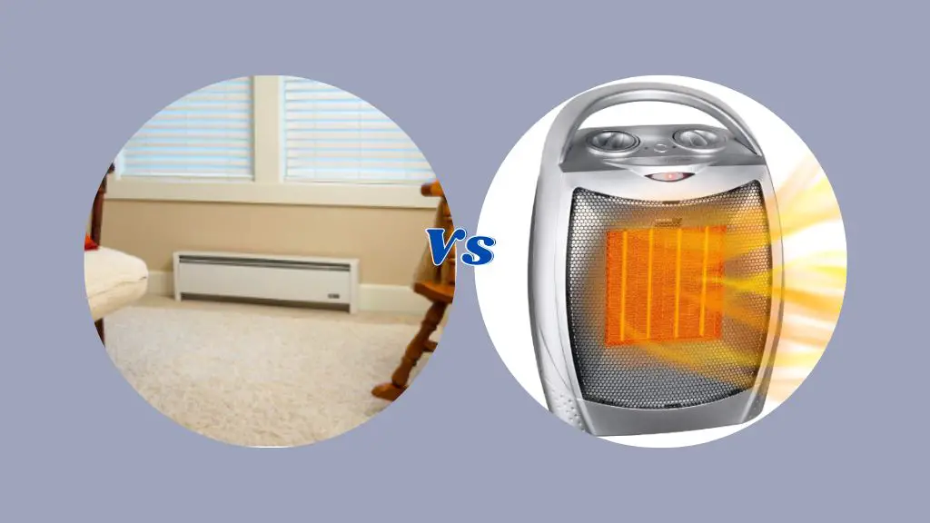 baseboard heater vs space heater