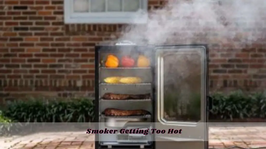 masterbuilt electric smoker getting too hot