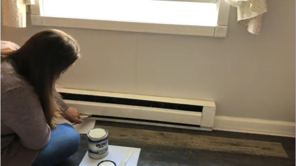  paint the heater with heat resistant paint