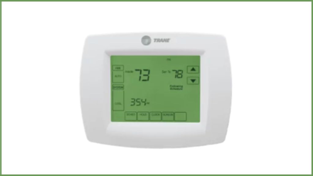 set the correct time and date on the thermostat