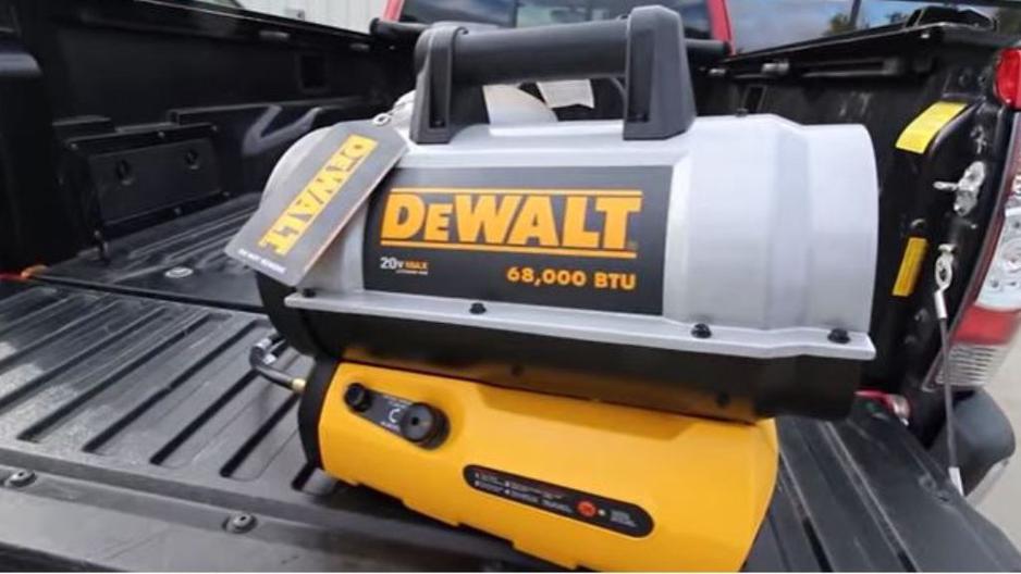 dewalt propane heater troubleshooting