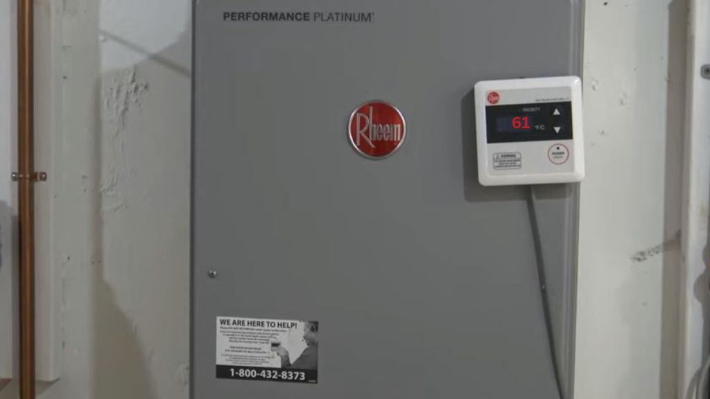 rheem tankless water heater code 61