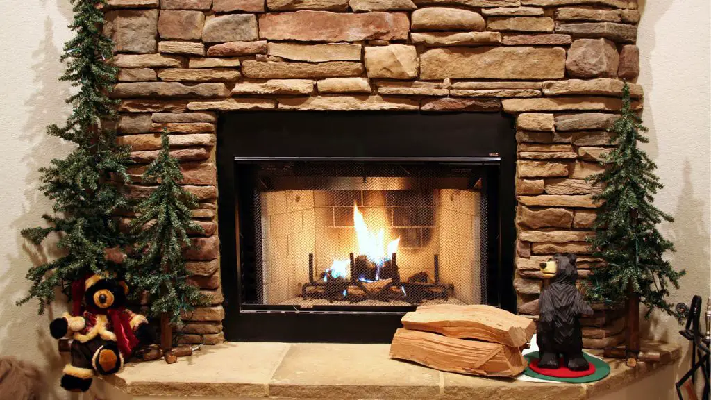 install stone veneer on your old fireplace