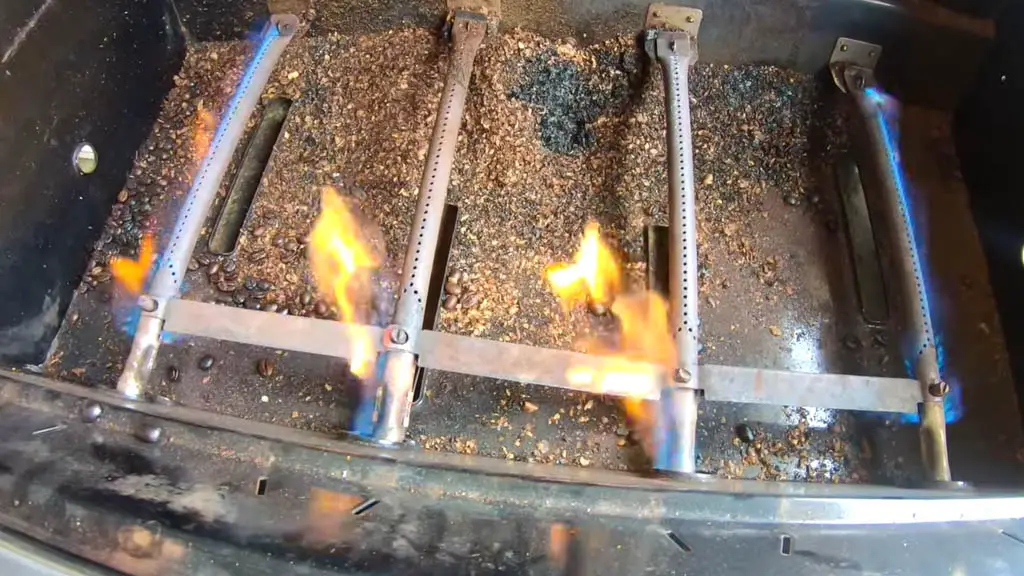 too high flame in char broil grill