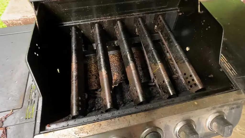 char broil grill burner not working