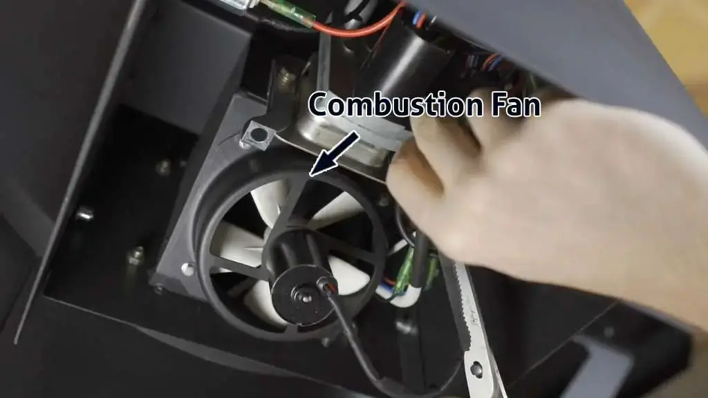 combustion fan in green mountain grill
