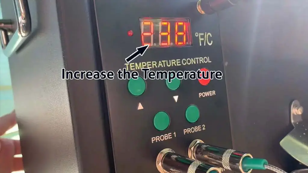 increasing cooking temperature in green mountain grill