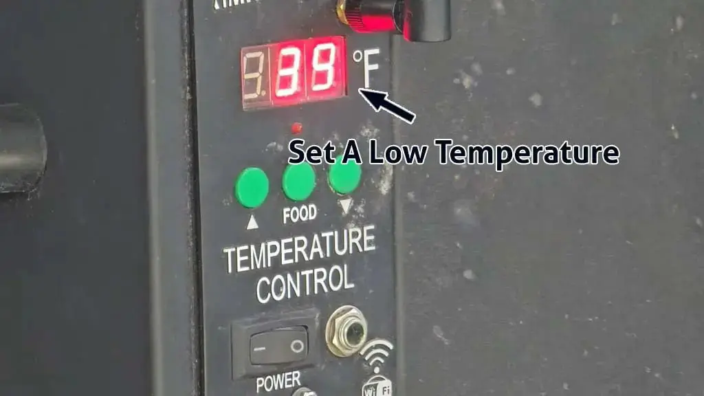 low temperature setting in green mountain grill